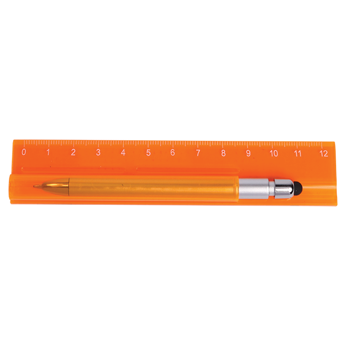 Shop Translucent Ruler with Stylus Pen | Corp Clear